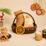 Premium Hamper Basket (9.5" × 5" × 2")